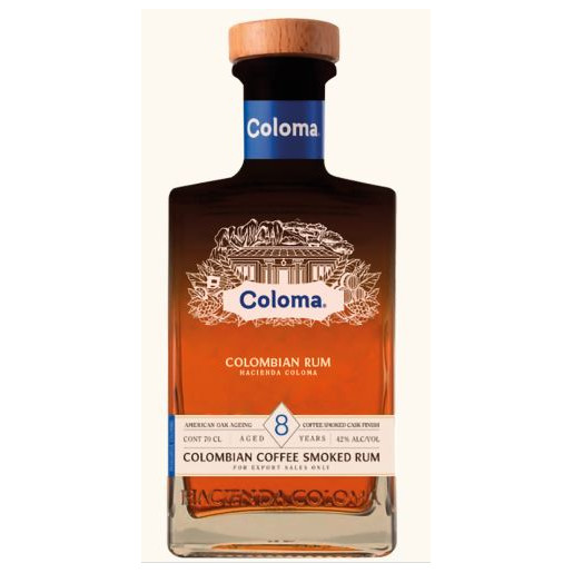 COLOMA RHUM 8 ANS COFFEE SMOKED 70CL  42°