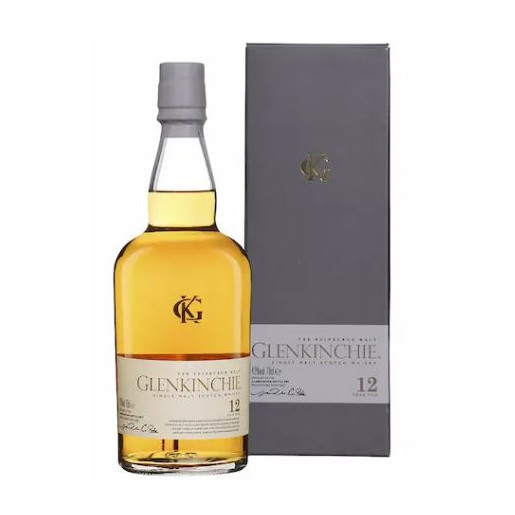 Whisky Glenkinchie 12 ans Single Malt 43% 70cl