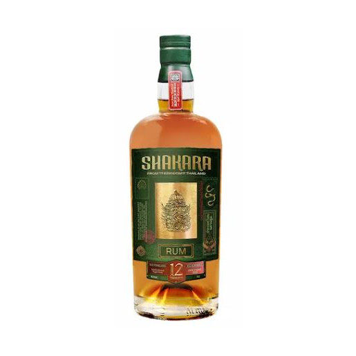 Rhum Shakara 12 ans 45.7%vol. 70cl