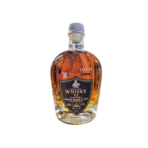 Whisky Single Malt M Didier Barbe & Fils 40%vol. 70cl