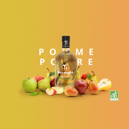 TI'ARRANGE DE CED POMME POIRE BIO 35 cl 32%vol