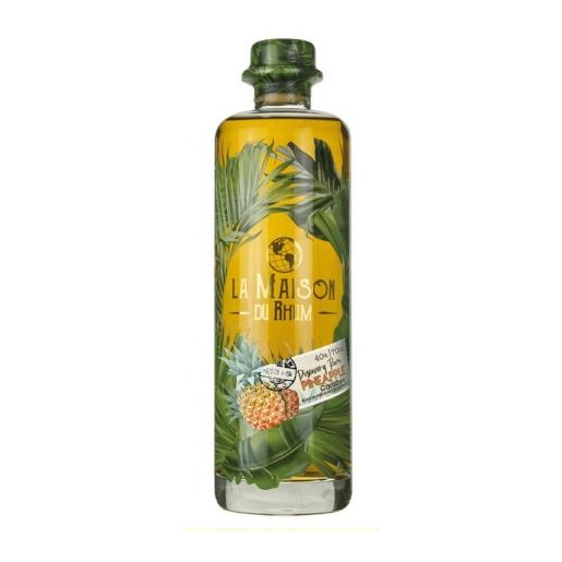 Boisson Spiritueuse à base de Rhum La Maison du Rhum Discovery Ananas Pineapple Caraïbes 40%vol. 70cl