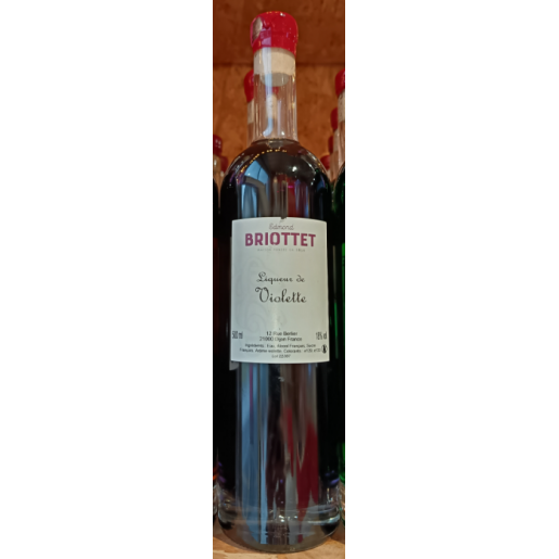 Liqueur de violette Briottet 50cl 18% vol.