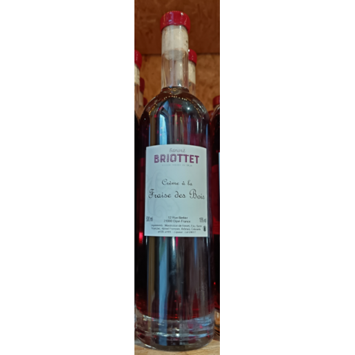 Crème à la Fraise des Bois Briottet 50cl 18% vol.